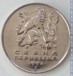 5 крон 1994 г. Чехия(25) - 5695 - аверс