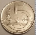 5 крон 2006 г. Чехия(25) - 5695 - реверс