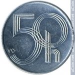 50 гелеров 2001 г. Чехия(25) - 5695 - реверс