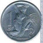 1 крона 1950 г. Чехия(25) - 5695 - аверс