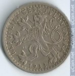 25 гелеров 1933 г. Чехия(25) - 5695 - реверс