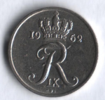 10 эре 1962 г. Дания(28) -4173 - реверс