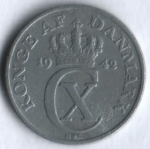 1 эре 1942 г. Дания(28) -4173 - реверс