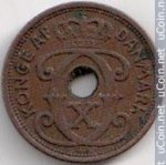 1 эре 1927 г. Дания(28) -4173 - аверс