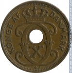 1 эре 1936 г. Дания(28) -4173 - аверс