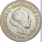 10 крон 1989 г. Дания(28) -4173 - аверс