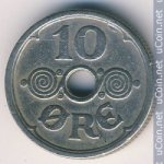 10 эре 1925 г. Дания(28) -4173 - аверс