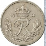 10 эре 1948 г. Дания(28) -4173 - аверс