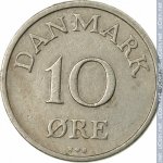 10 эре 1948 г. Дания(28) -4173 - реверс