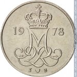 10 эре 1978 г. Дания(28) -4173 - аверс