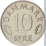 10 эре 1978 г. Дания(28) -4173 - реверс