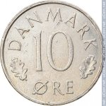 10 эре 1981 г. Дания(28) -4173 - реверс