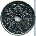 2 кроны 2002 г. Дания(28) -4173 - аверс
