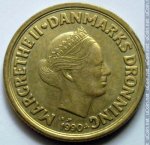 20 крон 1990 г. Дания(28) -4173 - аверс