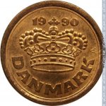 25 эре 1990 г. Дания(28) -4173 - аверс