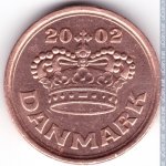 25 эре 2002 г. Дания(28) -4173 - аверс