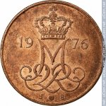 5 эре 1976 г. Дания(28) -4173 - аверс