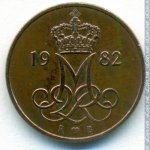 5 эре 1982 г. Дания(28) -4173 - аверс