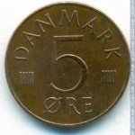 5 эре 1982 г. Дания(28) -4173 - реверс