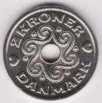 2 кроны 2008 г. Дания(28) -4173 - аверс