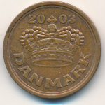 50 эре 2003 г. Дания(28) -4173 - реверс