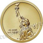  1 доллар 2018 г. США(21) - 52935 - реверс