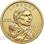 1 доллар 2019 г. США(21) - 52935 - реверс