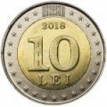  10 лей 2018 г. Молдова(14)-1078 - реверс
