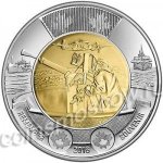 2 доллара 2016 г. Канада(11) -6784 - реверс