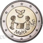 2евро 2017 г. Мальта(14) -21569 - аверс