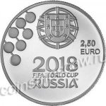 2.5 евро 2018 г. Португалия(18) -16372 - реверс