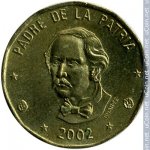 1 песо 2002 г. Доминиканская республика(7) -527 - реверс