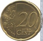 20 центов 2011 г. Эстония(26) - 3424 - аверс