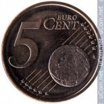 5 центов 2011 г. Эстония(26) - 3424 - аверс