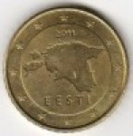 50 центов 2011 г. Эстония(26) - 3424 - реверс