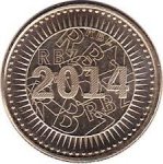 10 центов 2014 г. Зимбабве(8) - 550 - реверс
