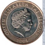2 фунта 2004 г. Фолклендские острова(24) -2562 - аверс