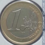 1 евро 2001 г. Финляндия(24) -16437 - аверс