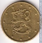 10 центов 1999 г. Финляндия(24) -16437 - реверс