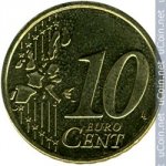 10 центов 2000 г. Финляндия(24) -16437 - аверс