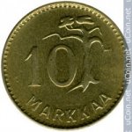 10 марок 1953 г. Финляндия(24) -16437 - аверс
