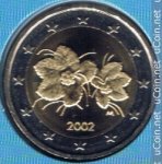 2 евро 2002 г. Финляндия(24) -16437 - реверс