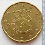 20 центов 1999 г. Финляндия(24) -16437 - реверс