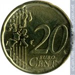 20 центов 2001 г. Финляндия(24) -16437 - аверс
