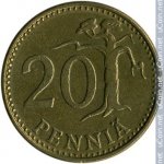 20 пенни 1976 г. Финляндия(24) -16437 - реверс