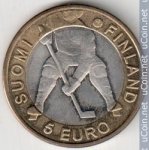 5 евро 2012 г. Финляндия(24) -16437 - реверс