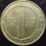 1 марка 1994 г. Финляндия(24) -16437 - аверс