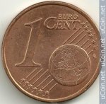 1 цент 1999 г. Франция(24)-  39539 - аверс
