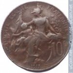 10 сантимов 1913 г. Франция(24)-  39539 - аверс