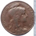 10 сантимов 1913 г. Франция(24)-  39539 - реверс